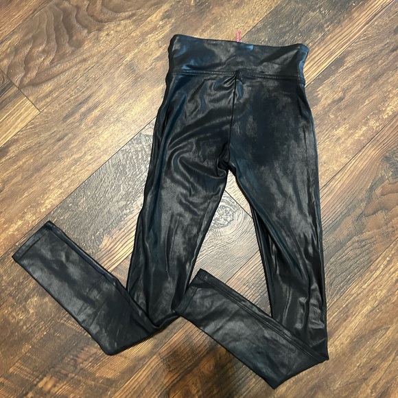 Spanx black shimmer Legging - Picture 1 of 7